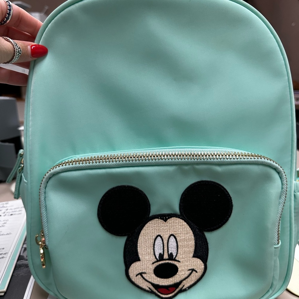 Stoney Clover Lane Mickey Mouse Backpack - Cotton Candy